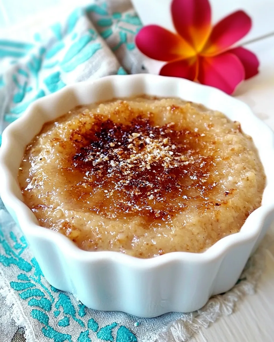 Oatmeal Brulee