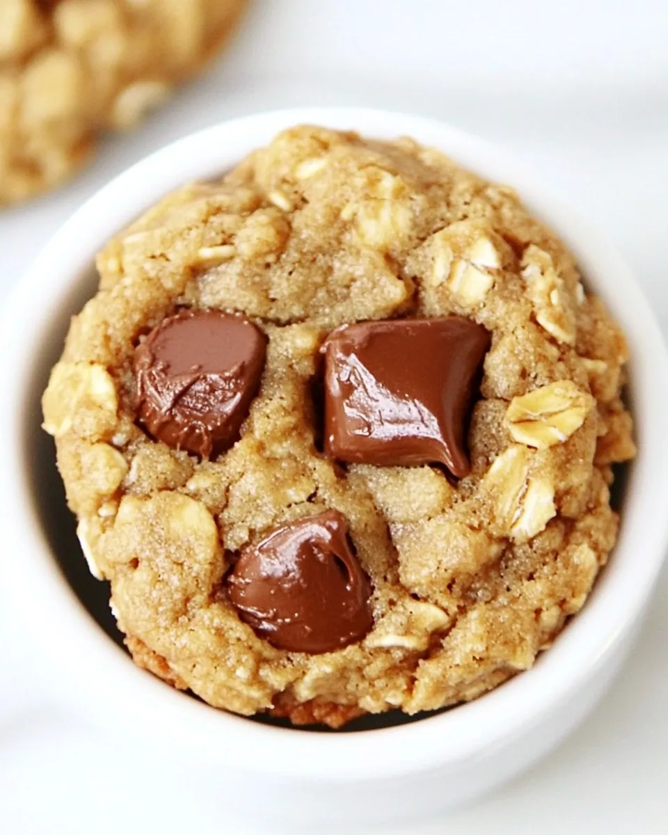 Oatmeal Peanut Butter Cup Chocolate Chip Cookies