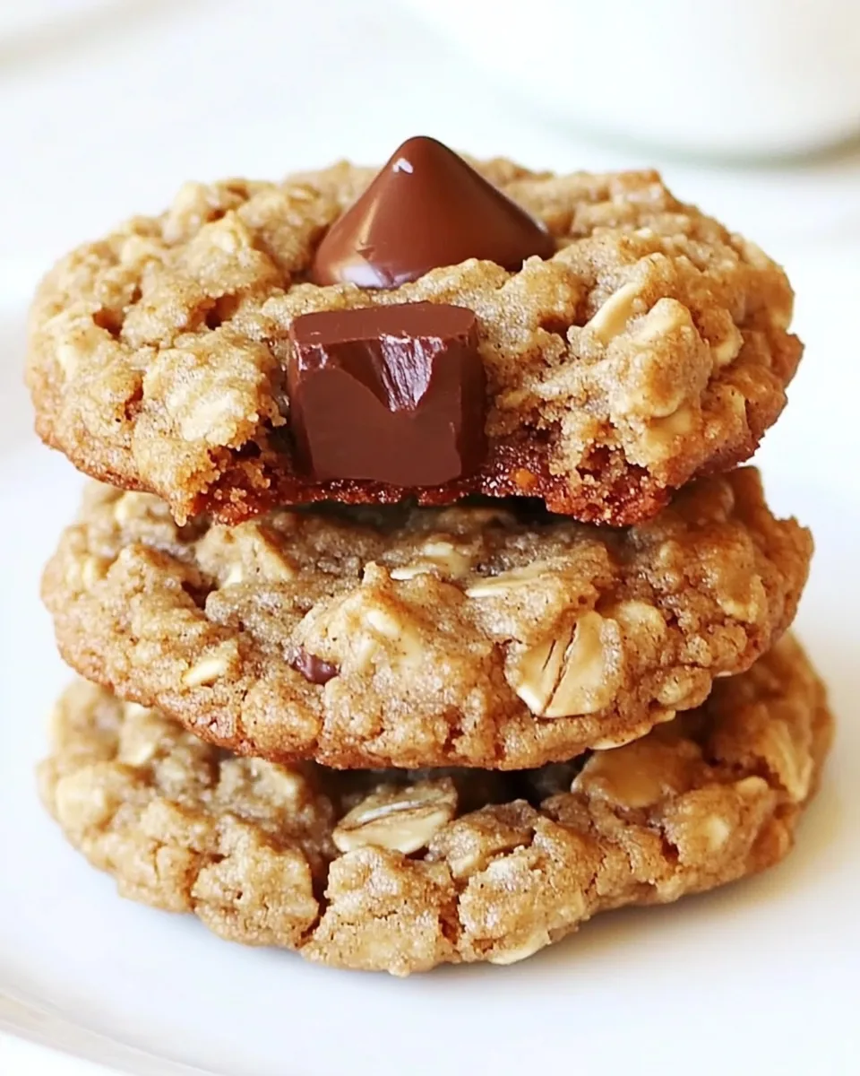 Oatmeal Peanut Butter Cup Chocolate Chip Cookies