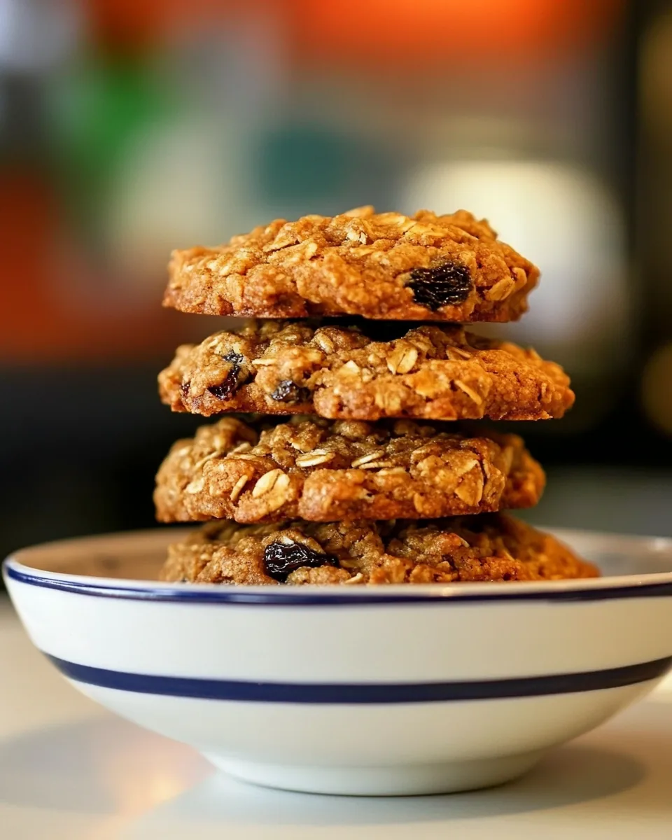 Oatmeal Raisin Cookies