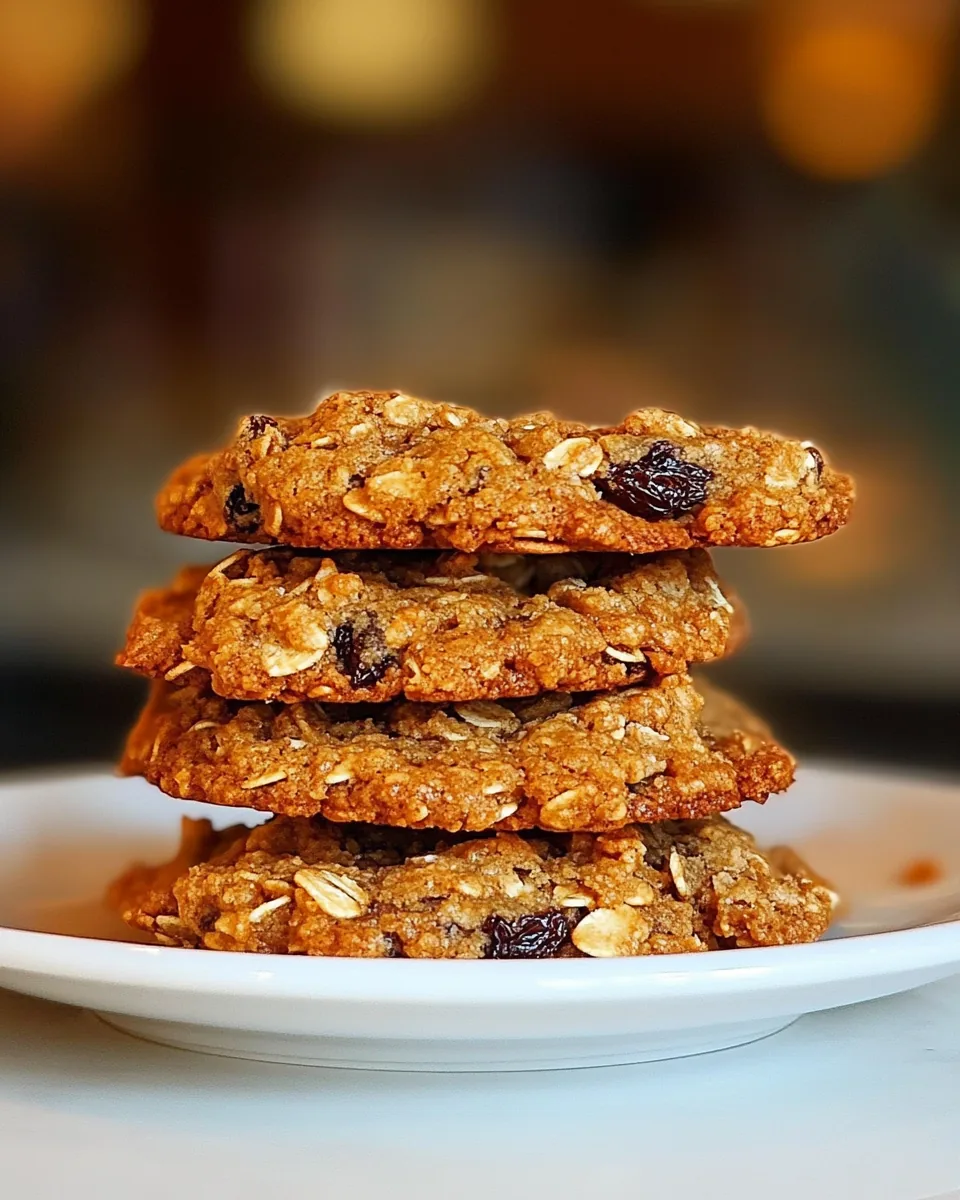 Oatmeal Raisin Cookies