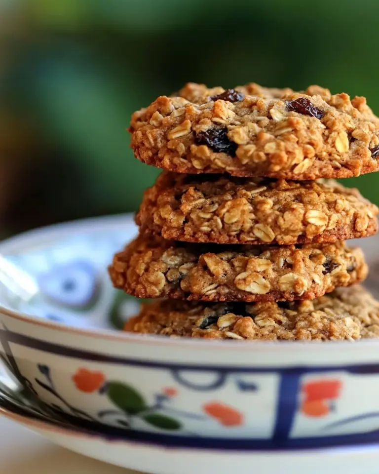 Oatmeal Raisin Cookies