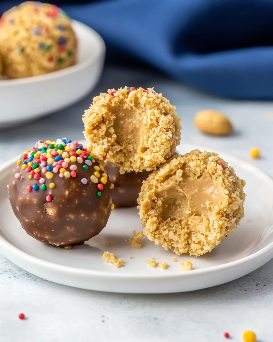 Old Fashioned Peanut Butter Balls