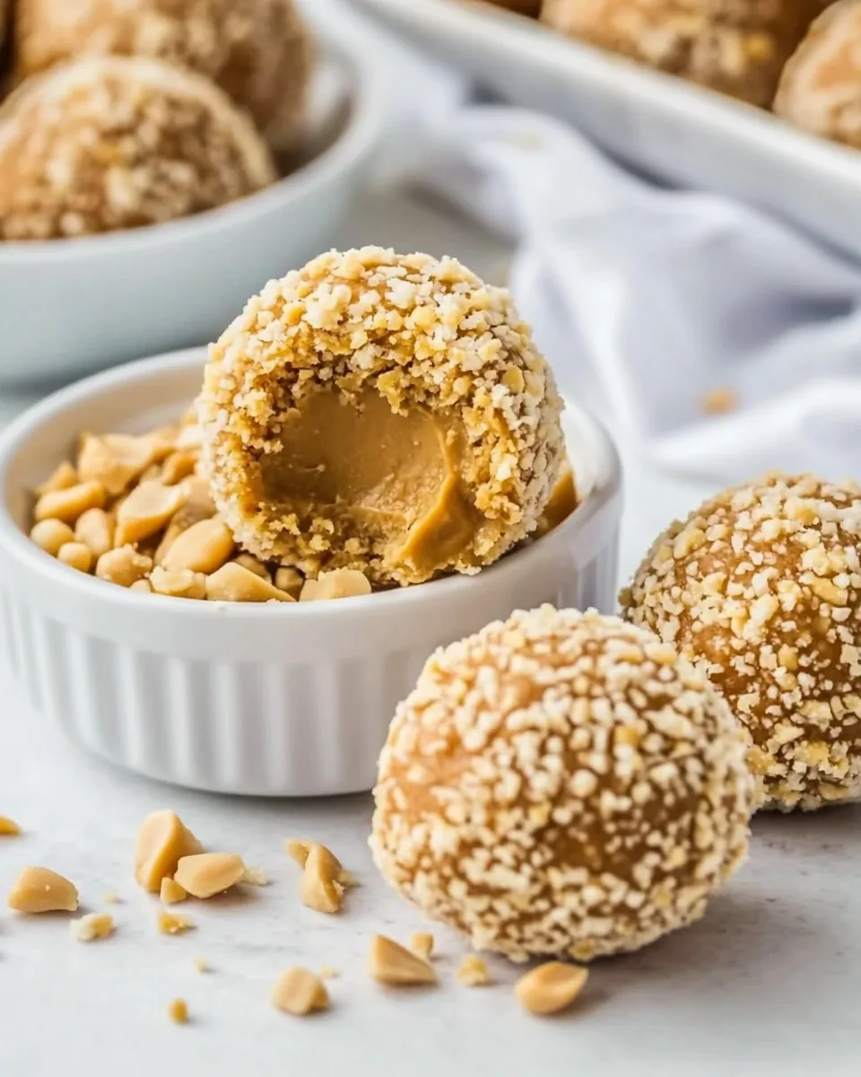 Old Fashioned Peanut Butter Balls
