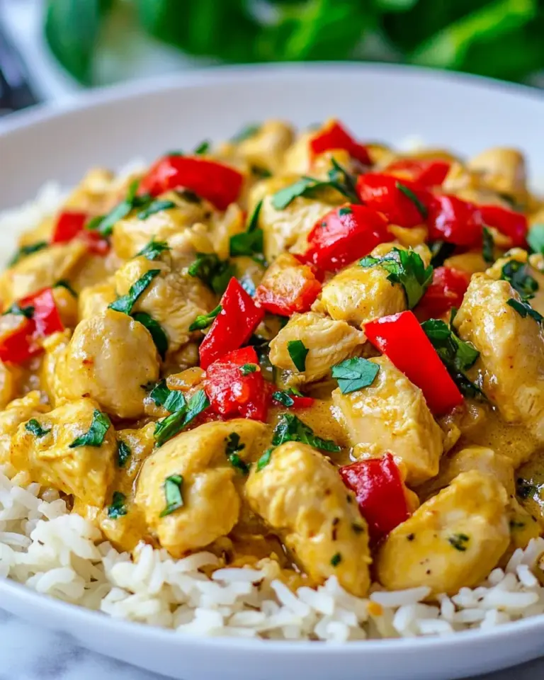 One Pan Coconut Curry Chicken and Rice