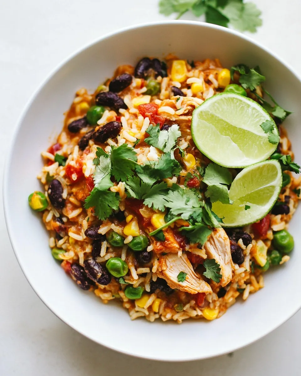 One Pot Mexican Chicken and Rice