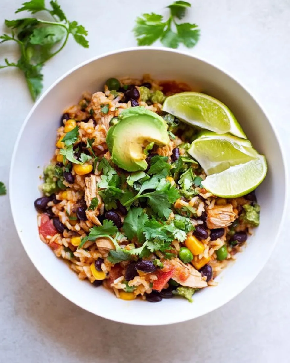 One Pot Mexican Chicken and Rice