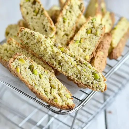 Orange Pistachio Biscotti