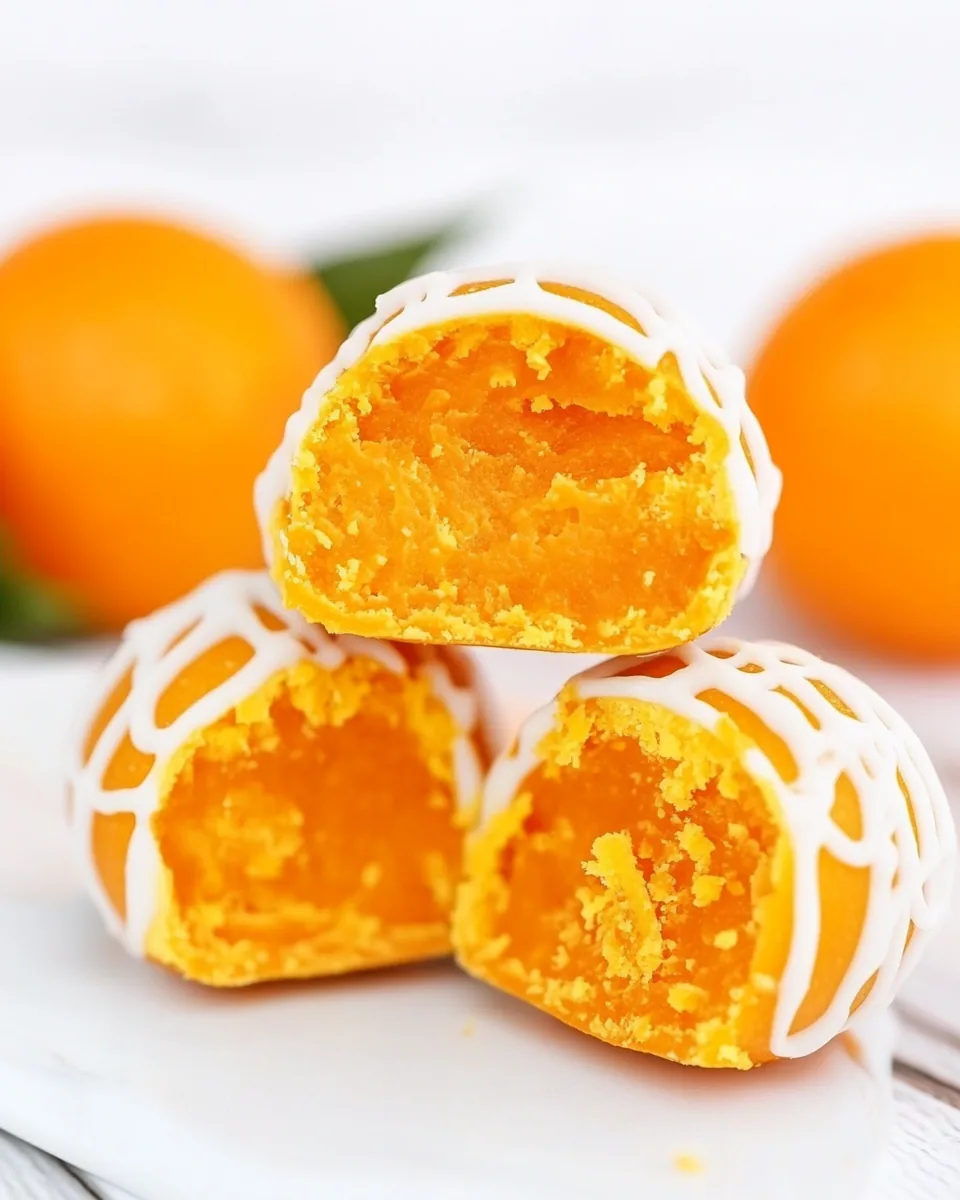 Orange Truffles