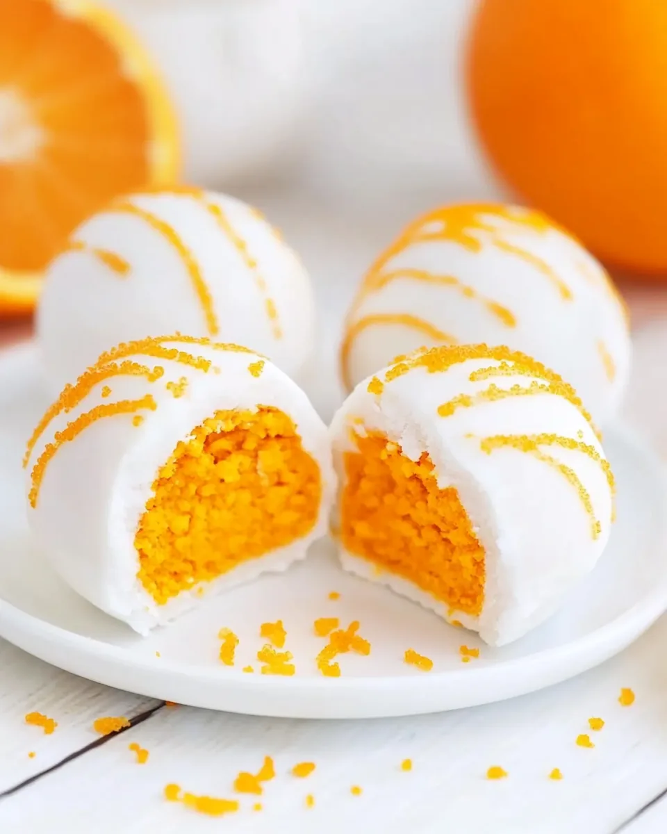 Orange Truffles