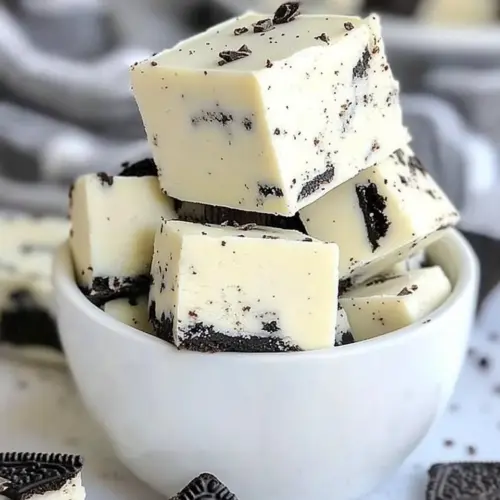 Oreo White Chocolate Fudge