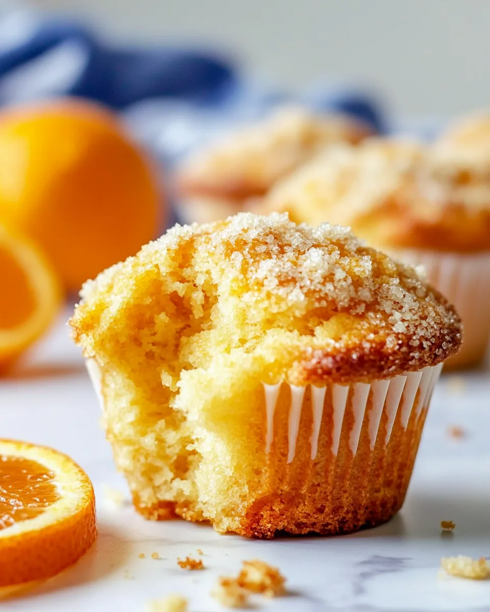 Outrageously Good Orange Muffins