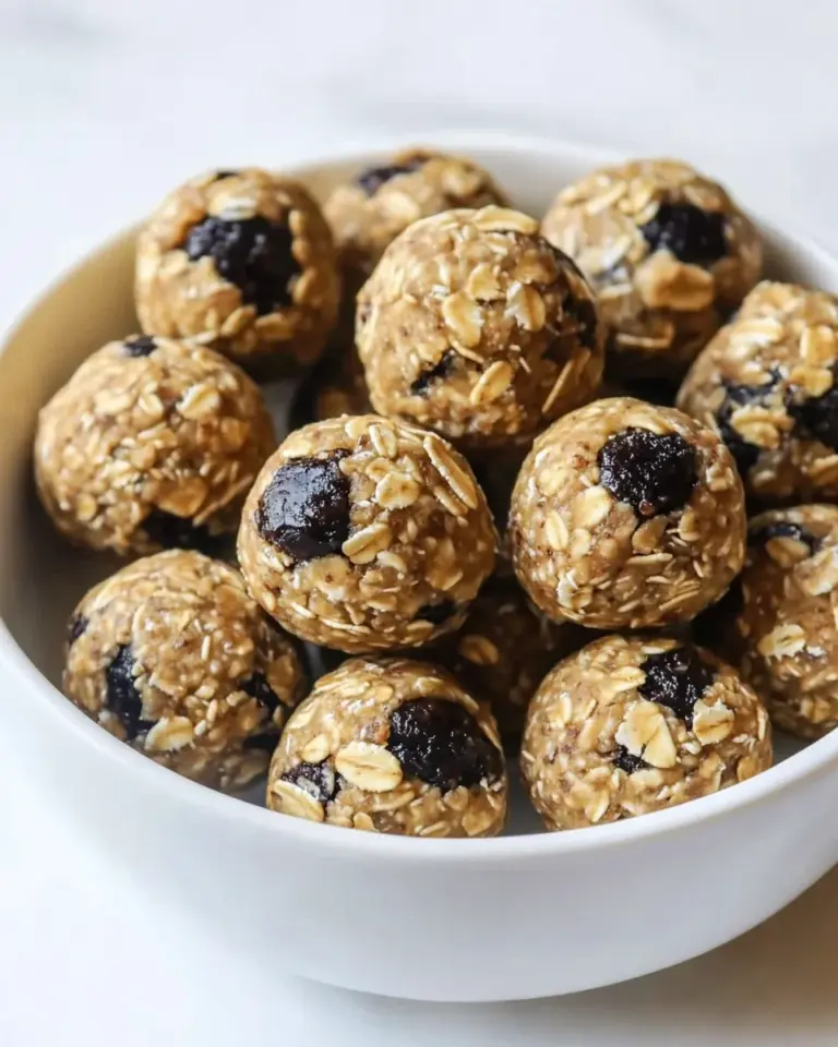 PB and J Oatmeal Energy Balls