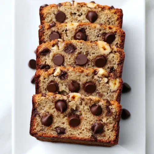 Paleo Banana Bread with Chocolate Chips