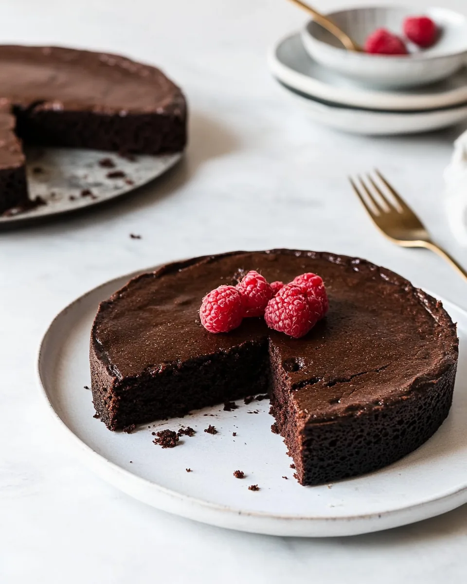 Paleo Flourless Chocolate Cake