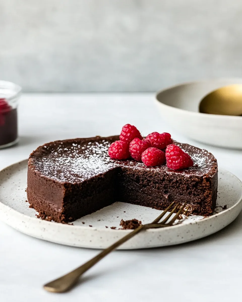 Paleo Flourless Chocolate Cake