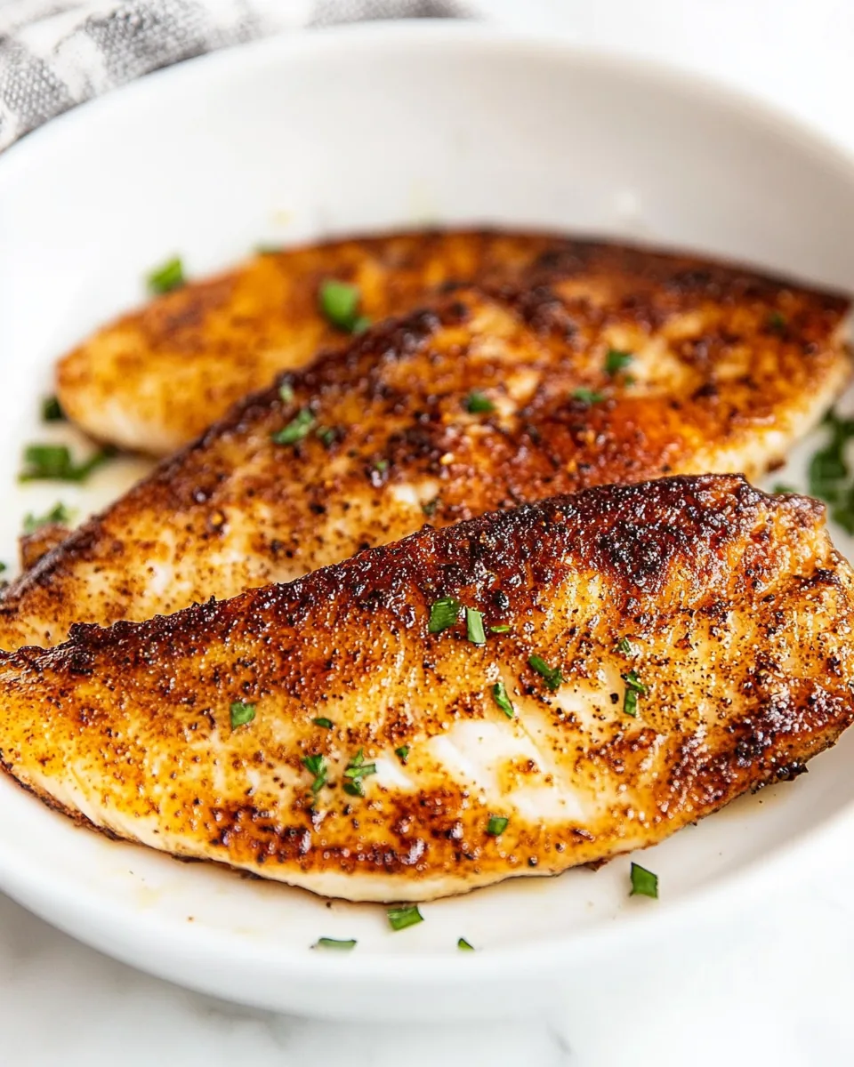 Pan Fried Tilapia