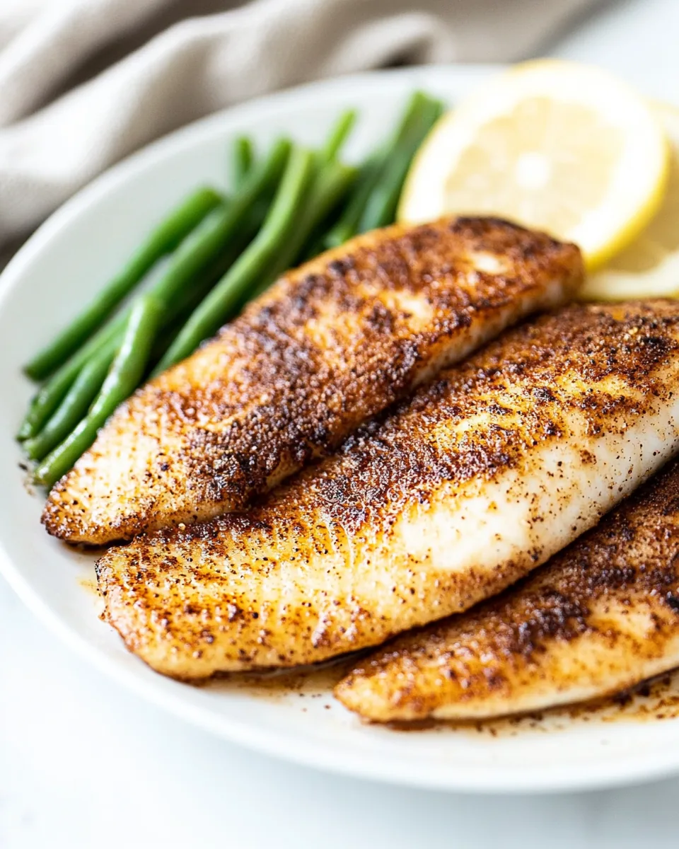 Pan Fried Tilapia