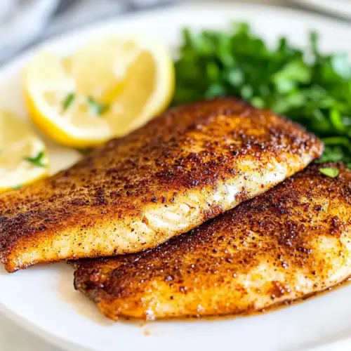 Pan Fried Tilapia