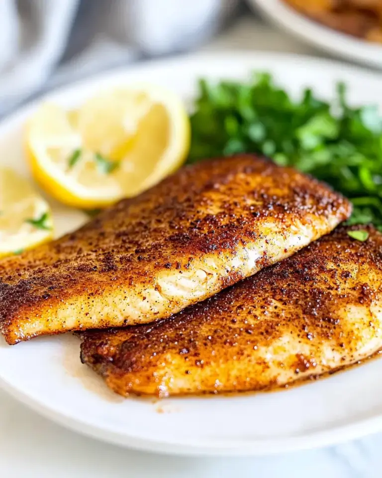 Pan Fried Tilapia