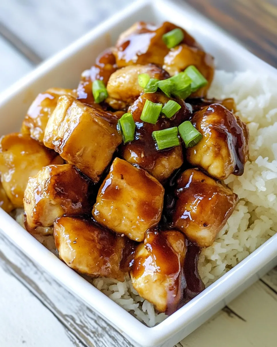 Panda Express Mandarin Teriyaki Chicken