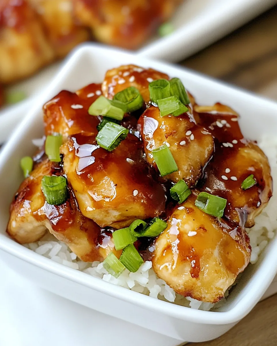 Panda Express Mandarin Teriyaki Chicken