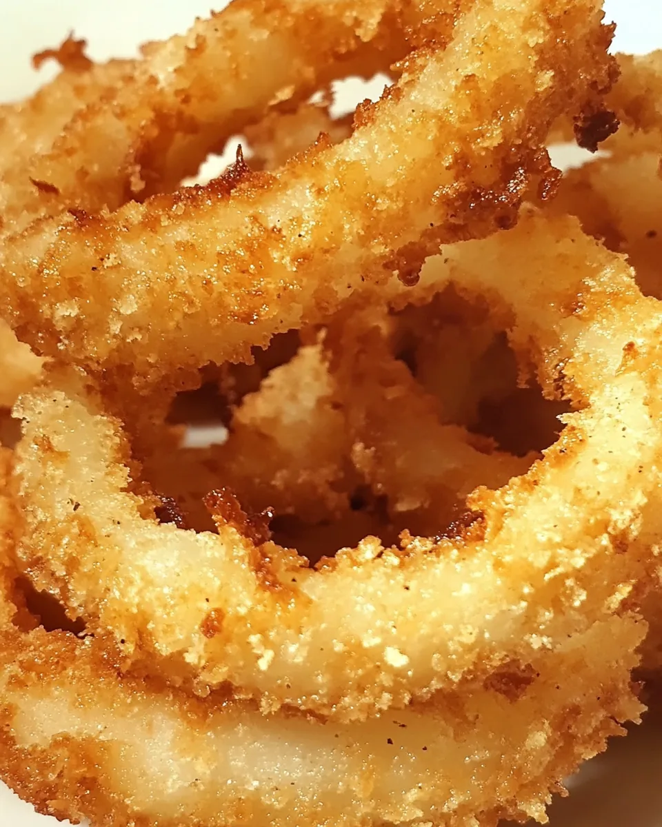 Panko Breaded Onion Rings