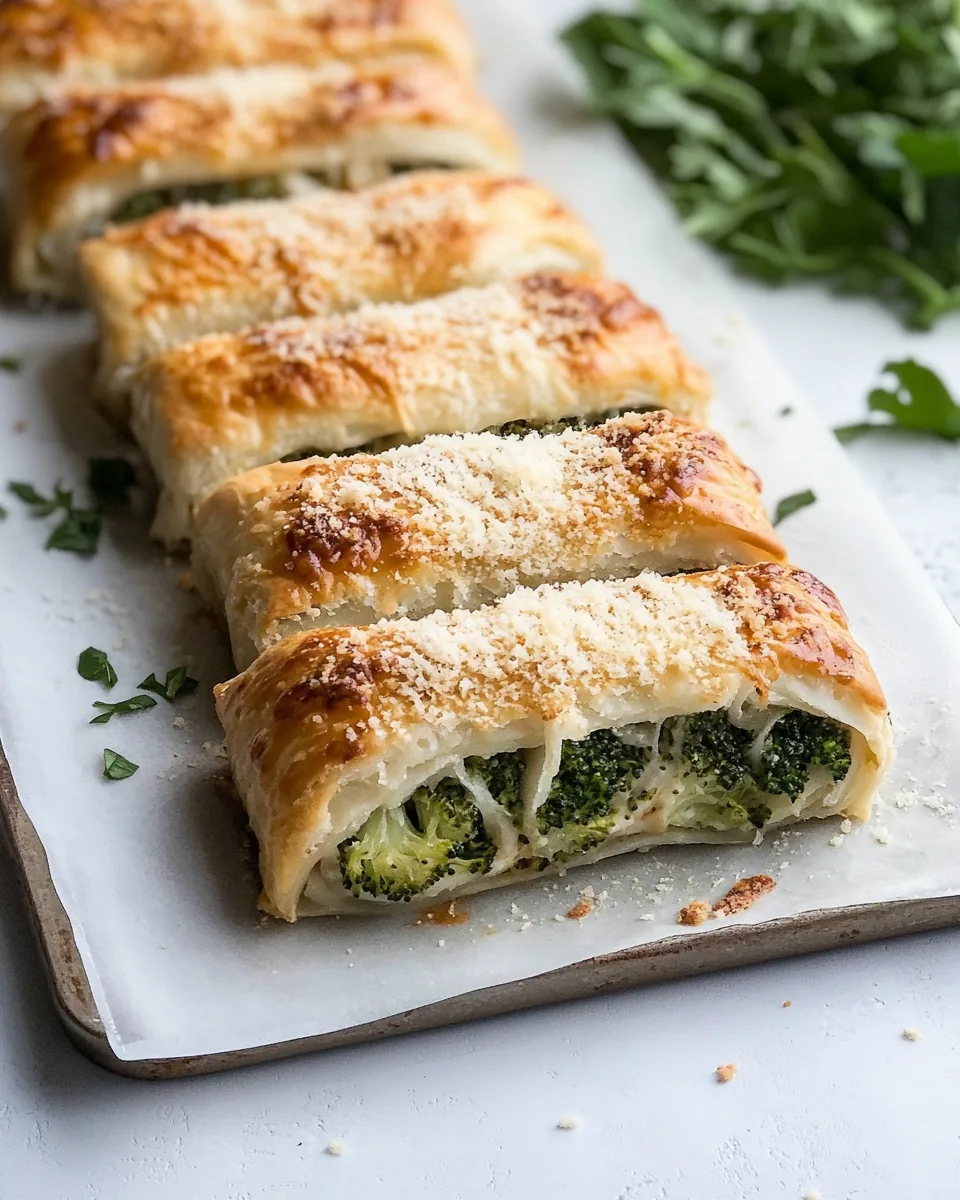 Parmesan Broccoli Roll