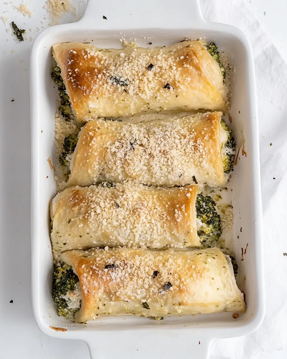 Parmesan Broccoli Roll