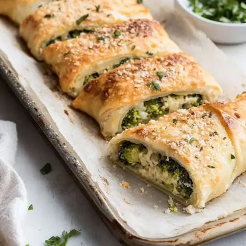 Parmesan Broccoli Roll