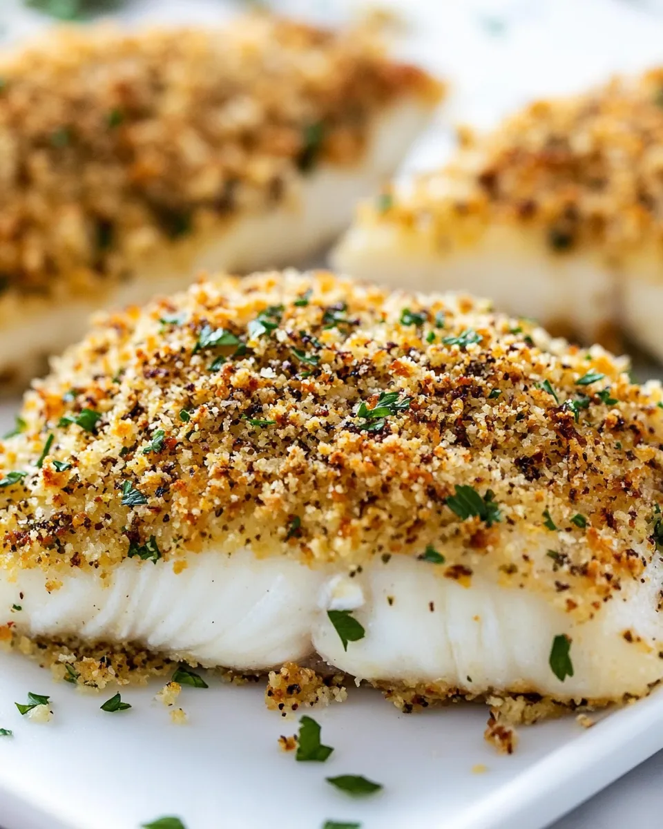 Parmesan Crusted Fish