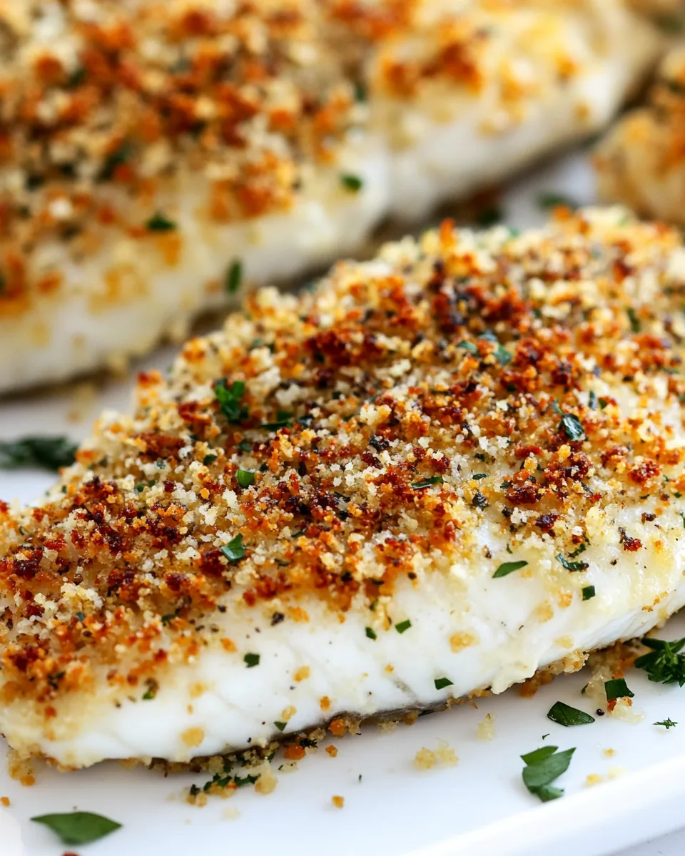 Parmesan Crusted Fish