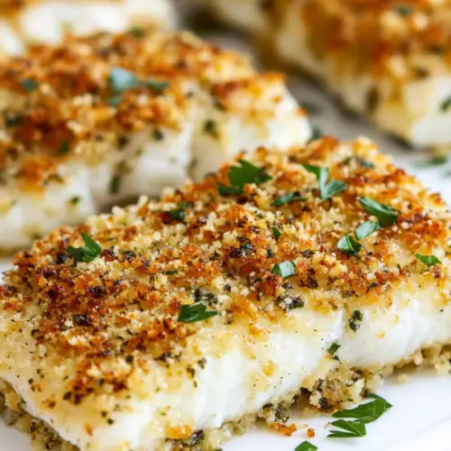 Parmesan Crusted Fish