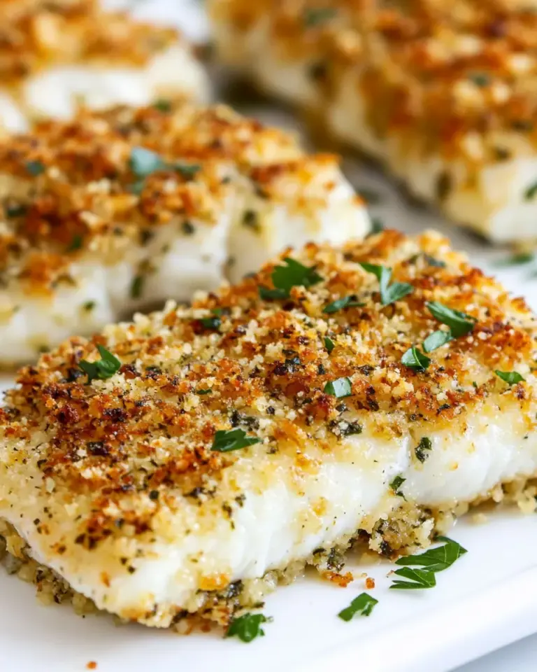 Parmesan Crusted Fish