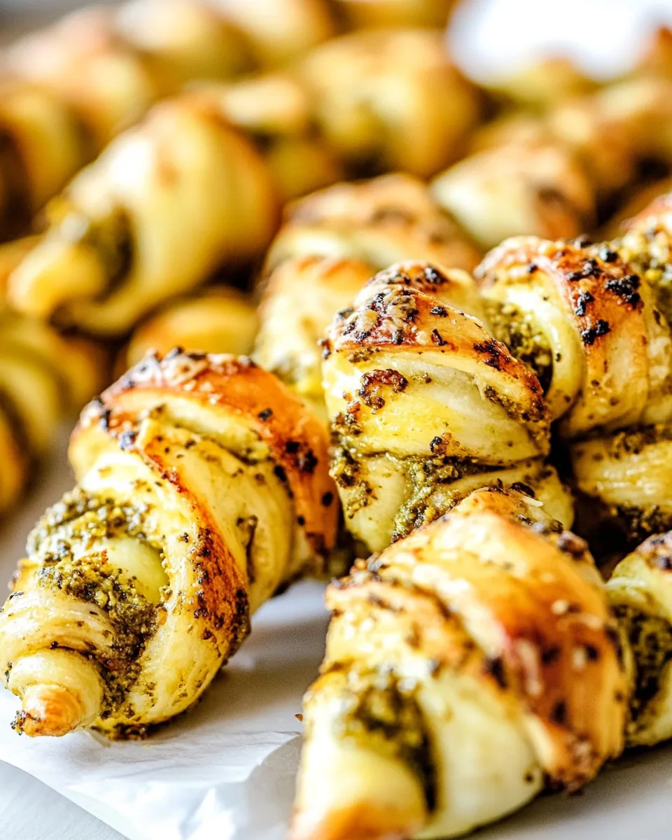 Parmesan Pesto Twists