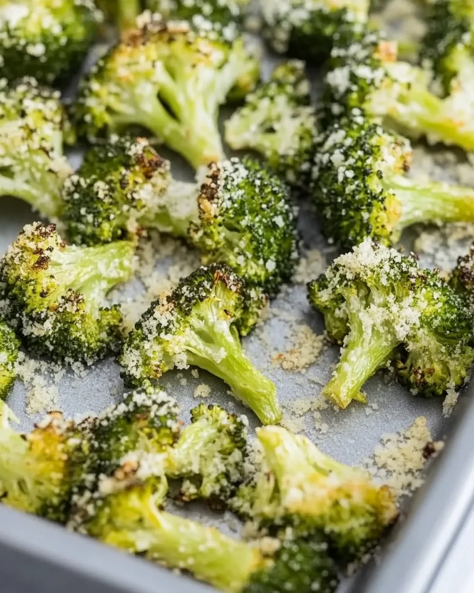 Parmesan Roasted Broccoli