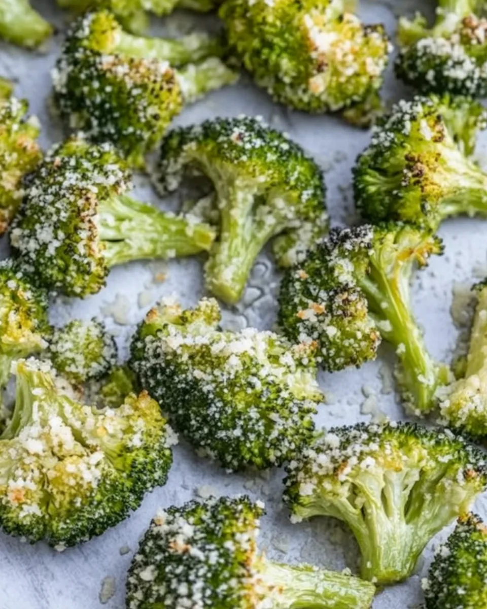 Parmesan Roasted Broccoli