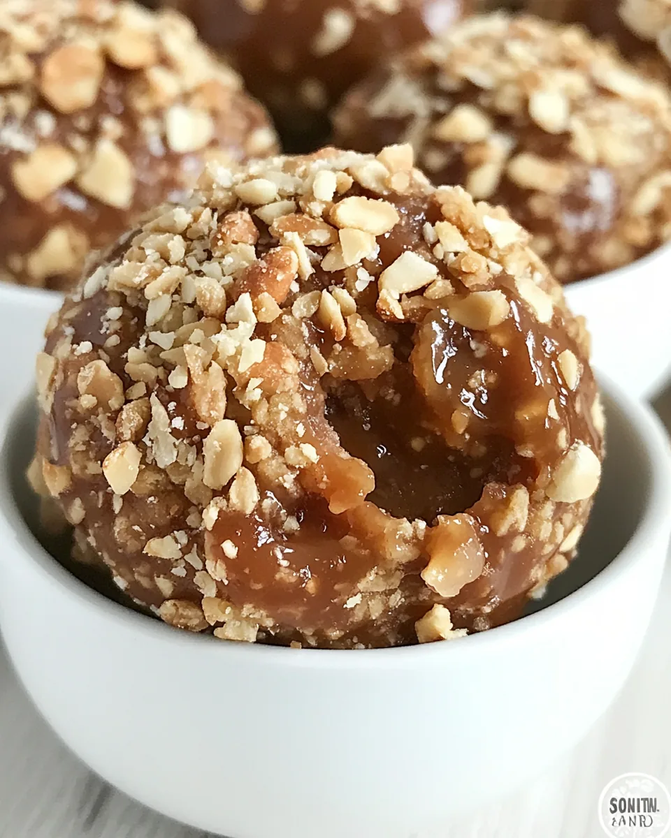 Peanut Apple Butter Bites