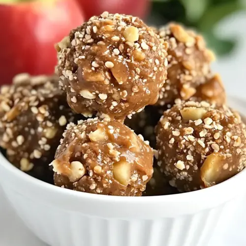 Peanut Apple Butter Bites