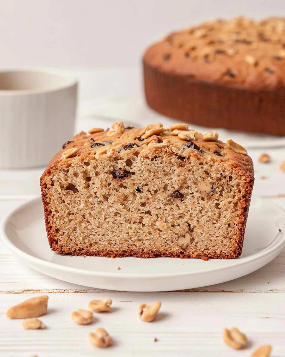 Peanut Butter Banana Bread