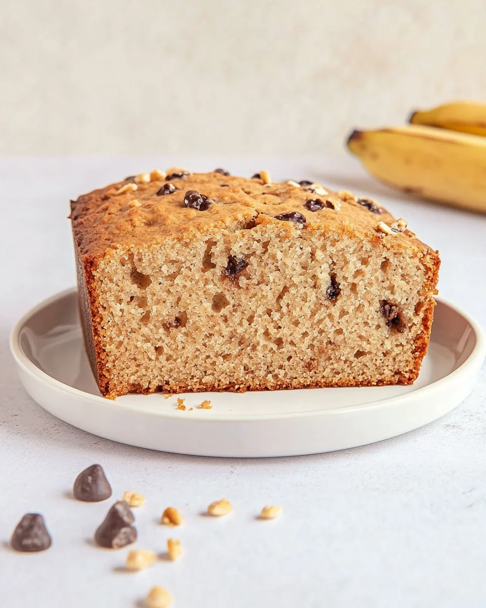 Peanut Butter Banana Bread