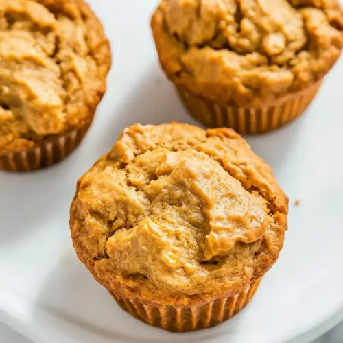 Peanut Butter Banana Muffins