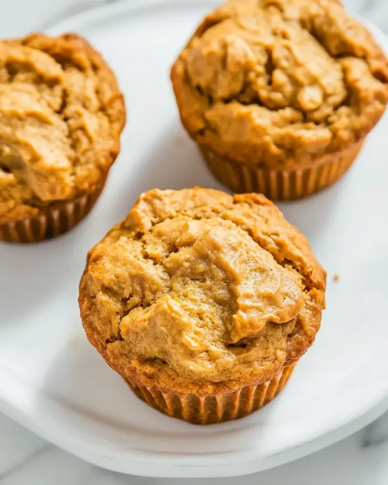 Peanut Butter Banana Muffins