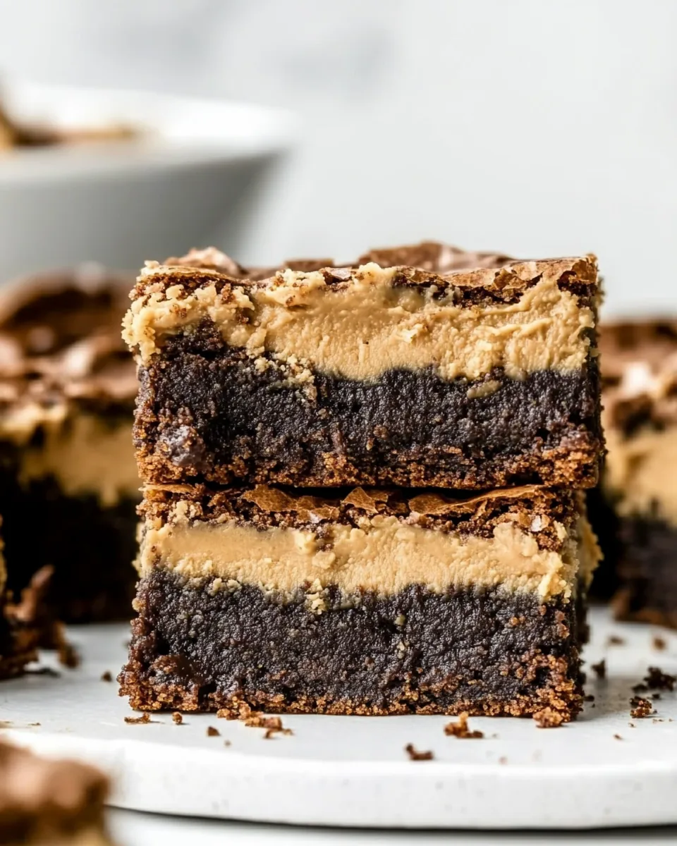 Peanut Butter Brownies
