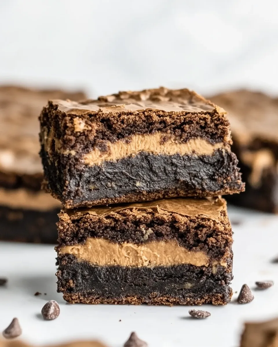 Peanut Butter Brownies