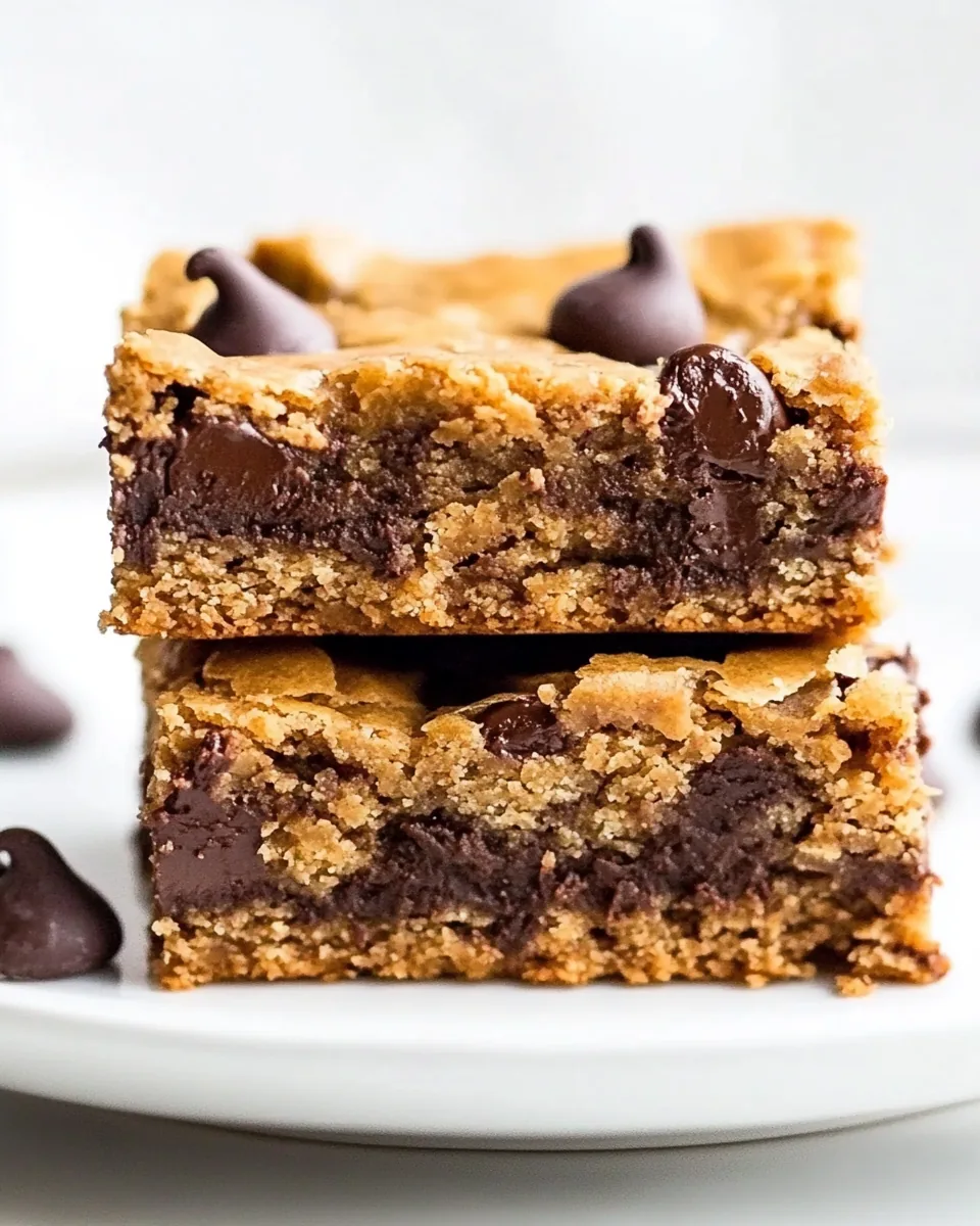 Peanut Butter Chocolate Chip Bars