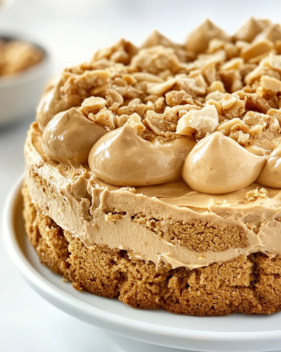 Peanut Butter Cookie Cake