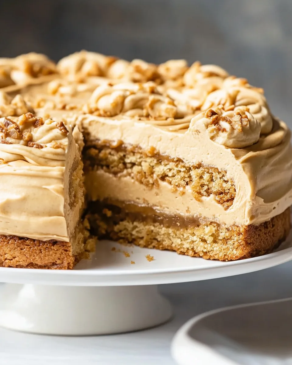 Peanut Butter Cookie Cake