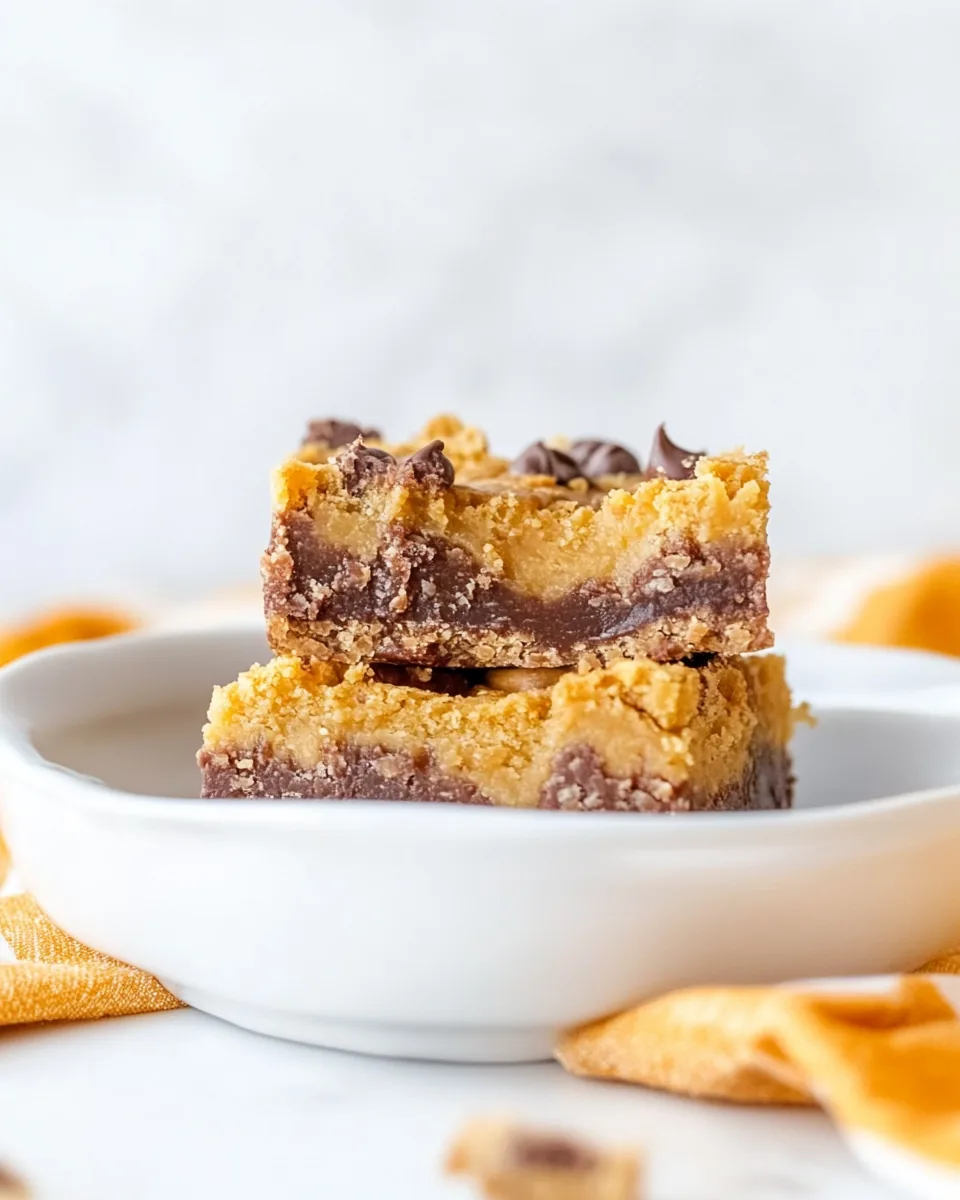 Peanut Butter Fudge Bars