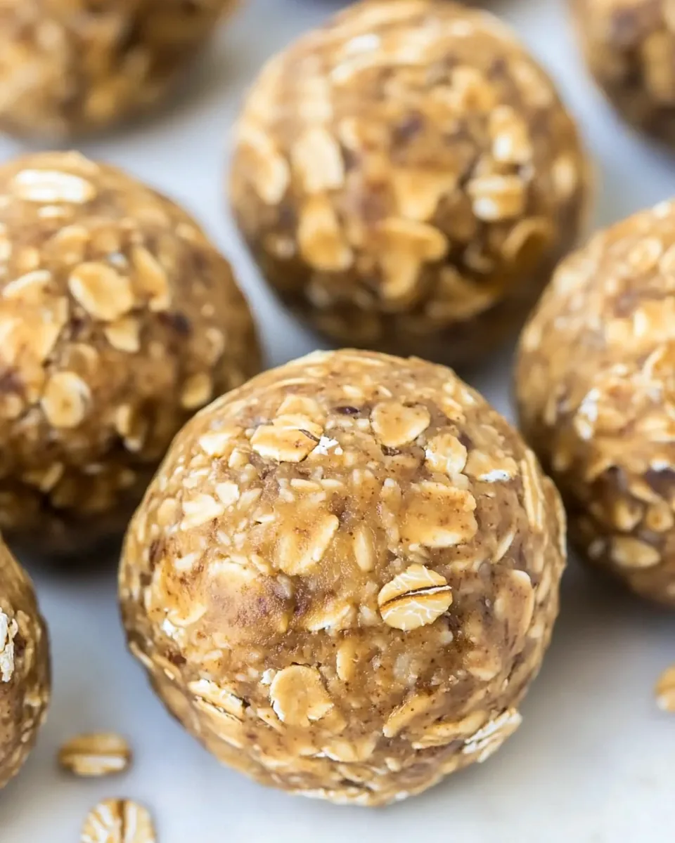 Peanut Butter Oatmeal Balls